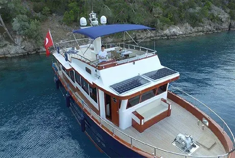 daphne 11 trawler tekne dıştan görünüm 