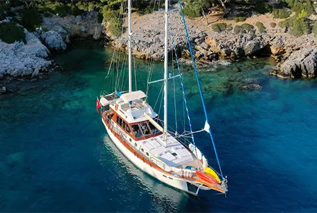göcek özel yat kiralama serenity 70 