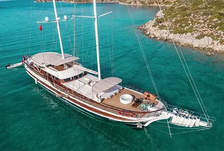 halcon del mar yatı sancak başomuzluk görünüm