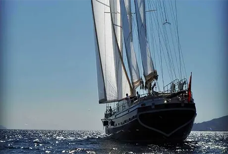 dolce mare teknesi dıştan çekim kıç taraf