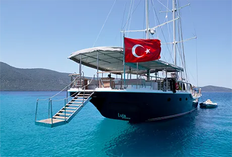 luja kıç güverte deniz merdiveni 