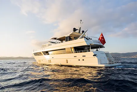 lüks motoryat archsea iskele kıç omuzluk 