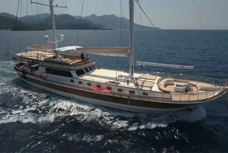 lüks yat luce del mare dış görünüm 