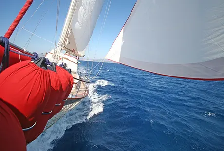 serenity 86 yatı seyirde 