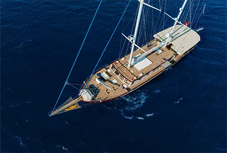 delüks yat sea dream drone görünüm 