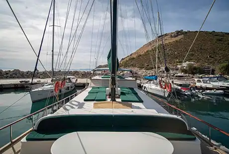 peri yat ön güverte genel görünüm 