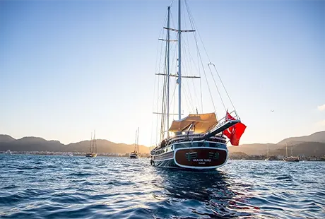 türk bayraklı ticari yat grande mare 